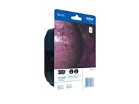 Brother LC1220BKBP2 - 2-pack - svart - original - blister - bläckpatron - för Brother DCP-J525W, DCP-J725DW, DCP-J925DW; MyMio MFC-J825N LC1220BKBP2