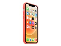 Apple - Takakansi matkapuhelimelle - MagSafella - silikoni - vaaleanpunainen sitrus malleihin iPhone 12, 12 Pro MHL03ZM/A