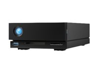 LaCie 1big Dock STHS18000800 - Kiintolevyasemaryhmä - 18 Tt - 1 telineet (SATA-600) - HDD 18 Tt x 1 - Thunderbolt 3, USB 3.1 (ulkoinen) - sekä Rescue Data Recovery Service STHS18000800