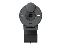 Logitech BRIO 300 - Verkkokamera - väri - 2 MP - 1920 x 1080 - 720p, 1080p - audio - USB-C 960-001436