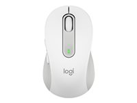 Logitech Signature M650 L - Hiiri - suuri - optinen - 5 painiketta - langaton - 2.4 GHz, Bluetooth - Logitech Logi Bolt USB-vastaanotin - luonnonvalkoinen 910-006238