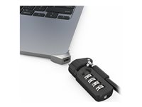 Compulocks Ledge Lock Adapter for MacBook Air 15" M2 with Combination Cable Lock - järjestelmän suojauspakkaus - combination lock MBALDG05CL