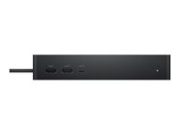 Dell Universal Dock - UD22 - Telakointiasema - USB-C - 2 x DP, HDMI, USB-C - 1GbE - 96 watti(a) - BTO - sekä 3 vuoden edistynyt vaihtopalvelu ja rajoitettu laitteistotakuu DELL-UD22