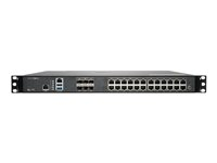 SonicWall NSa 4700 - Essential Edition - turvalaite - 10GbE, 5GbE, 2.5GbE - 1U - SonicWALL Secure Upgrade Plus Program (3 vuoden vaihtoehto) - telineeseen asennettava 02-SSC-9560