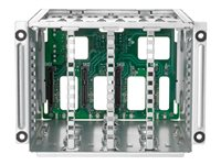 HPE 2 SFF SAS/SATA Smart Carrier LFF Chassis Drive Cage Kit - Tallennusasemakehikko - SATA / SAS malleihin ProLiant DL385 Gen10 Plus (3.5"), DL385 Gen10 Plus Entry (3.5") P14507-B21