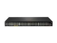 HPE Aruba 2930F 48G PoE+ 4SFP - Kytkin - L3 - Hallinnoitu - 48 x 10/100/1000 (PoE+) + 4 x Gigabit SFP (uplink) - telineeseen asennettava - PoE+ (740 W) JL557A#ABB