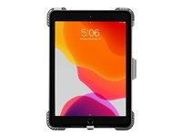 Targus SafePort Rugged - Suojakotelo tabletille - rosoinen - termoplastinen polyuretaani (TPU), polykarbonaatti - harmaa - 10.2" malleihin Apple 10.2-inch iPad (7. sukupolvi, 8. sukupolvi, 9. sukupolvi) THD49804GLZ