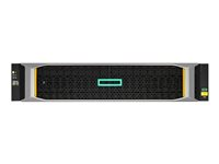 HPE Modular Smart Array 1060 10GBASE-T iSCSI SFF Storage - Kiintolevyasemaryhmä - 0 Tt - 24 telineet (SAS-3) - iSCSI (10 GbE) (ulkoinen) - telineasennettava - 2U R0Q86B