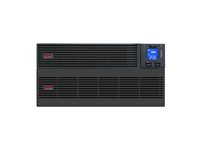 APC Easy UPS SRV SRV10KRILRK - UPS (telineasennettava) - Vaihtovirta 220-240 V - 10000 watti(a) - 10000 VA - 1-vaiheinen - USB, RS-232 - lähtöliittimet: 1 - 2U - sekä Rail Kit, External Battery Pack SRV10KRILRK