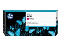 HP 766 - 300 ml - magenta - alkuperäinen - DesignJet - mustepatruuna malleihin DesignJet XL 3600, 3600dr P2V90A