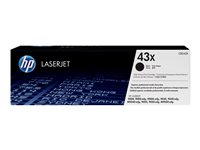 HP 43X - Tuottoisa - musta - alkuperäinen - LaserJet - väriainekasetti (C8543X) malleihin LaserJet 9000, 9040, 9050, 9055, 9065, 9085 C8543X