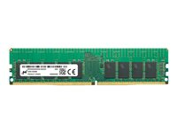 Micron - DDR4 - moduuli - 32 Gt - DIMM 288 nastaa - 2933 MHz / PC4-23466 - CL21 - 1.2 V - rekisteröity - ECC MTA18ASF4G72PDZ-2G9B2R