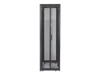 APC NetShelter SX Deep Enclosure Without Doors - Teline - musta - 42U - 19" AR3100X610