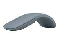 Microsoft Surface Arc Mouse - Hiiri - optinen - 2 painiketta - langaton - Bluetooth 4.1 - jäänsininen - kaupallinen malleihin Surface Pro 7 FHD-00064