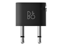 Bang & Olufsen - Lentokoneen audioadapteri - mono mini jack uros to stereo mini jack naaras - musta 1266500