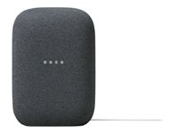 Google Nest Audio - Älykaiutin - Wi-Fi, Bluetooth - Sovellusohjattu - hiilenharmaa GA01586-NO