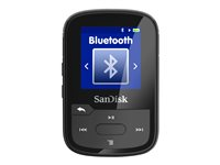 SanDisk Clip Sport Plus - Digitaalisoitin - 32 Gt - musta SDMX32-032G-E46K
