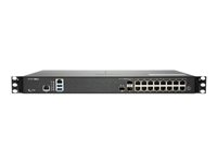 SonicWall NSa 2700 - Essential Edition - turvalaite - sekä 1 vuoden TotalSecure - 10GbE - 1U - telineeseen asennettava 02-SSC-7369