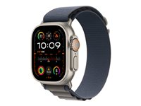 Apple - Silmukka tuotteelle älykello - 49 mm - S-koko - sininen MT5J3ZM/A