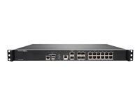 SonicWall NSa 4600 - Advanced - turvalaite - 10GbE - 1U - SonicWALL Secure Upgrade Plus Program (2 vuoden vaihtoehto) 01-SSC-1730
