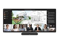 Avocor AVL-1050-D - 105" Diagonaaliluokka L Series LED-taustavalaistu LCD-näyttö - interaktiivinen - 5K UHD (2160p) 5120 x 2160 - heti kytketty LED - sekä Logitech Rally Bar Mini AVO-AVL-1050D-RBM
