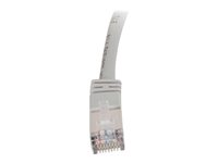 C2G Cat5e Booted Shielded (STP) Network Patch Cable - Kytkentäkaapeli - RJ-45 (uros) to RJ-45 (uros) - 100 m - STP - CAT 5e - valettu - harmaa 83760