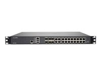 SonicWall NSa 4650 - Turvalaite - korkea saatavuus - 10GbE, 2.5GbE - 1U - telineeseen asennettava 01-SSC-3216