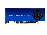 AMD Radeon Pro WX 3200 - Näytönohjain - Radeon Pro WX 3200 - 4 Gt GDDR5 - PCIe 3.0 x16 matala profiili - 4 x Mini DisplayPort 100-506115