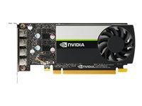 NVIDIA Quadro T1000 - Näytönohjain - Quadro T1000 - 4 Gt GDDR6 - PCIe 3.0 x16 - 4 x Mini DisplayPort malleihin Workstation Z2 G5, Z2 G8, Z2 G9, Z4 G4, Z6 G4, Z8 G4 20X22AA