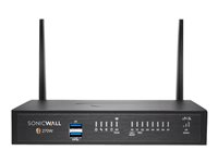 SonicWall TZ270W - Essential Edition - turvalaite - sekä 3 years TotalSecure - 1GbE - Wi-Fi 5 - 2.4 GHz, 5 GHz - pöytä 02-SSC-6853
