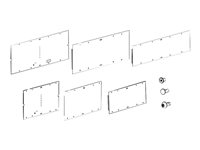 APC HyperPod Frame 4ft Aisle End Panel - Telineasennuspakkaus FS-FM-4005-B