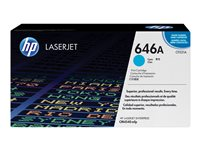 HP 646A - Sinivihreä - alkuperäinen - LaserJet - väriainekasetti (CF031A) malleihin Color LaserJet Enterprise CM4540 MFP, CM4540f MFP, CM4540fskm MFP CF031A