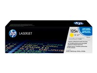 HP 125A - Keltainen - alkuperäinen - LaserJet - väriainekasetti (CB542A) malleihin Color LaserJet CM1312 MFP, CP1215, CP1217, CP1515n, CP1518ni CB542A