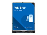 WD Blue WD10SPZX - Kiintolevyasema - 1 Tt - sisäinen - 2.5" - SATA 6Gb/s - 5400 kierrosta/min - puskuri: 128 Mt WD10SPZX