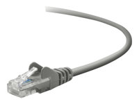 Belkin - Patch-kabel - RJ-45 (hane) till RJ-45 (hane) - 2 m - UTP - CAT 5e - hakfri - grå - för Omniview SMB 1x16, SMB 1x8; OmniView SMB CAT5 KVM Switch A3L791B02M-S
