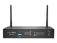 SonicWall TZ270W - Essential Edition - turvalaite - sekä 1 vuoden TotalSecure - 1GbE - Wi-Fi 5 - 2.4 GHz, 5 GHz - pöytä 02-SSC-6852