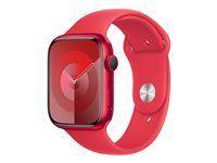 Apple - Hihna tuotteelle älykello - 45 mm - M/L ( ranteen paksuus 160-210 mm) - tuote (RED) MT3X3ZM/A