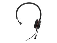 Jabra Evolve 30 II MS Mono - Kuulokkeet + mikrofoni - korvien päällä - langallinen - USB-C, 3,5 mm jakkiliitin - Sertifioitu Skype for Businessille 5393-823-389