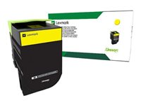 Lexmark 702Y - Keltainen - alkuperäinen - väriainekasetti LCCP, LRP malleihin Lexmark CS310dn, CS310n, CS410dn, CS410dtn, CS410n, CS510de, CS510dte 70C20Y0