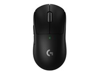 Logitech G PRO X SUPERLIGHT 2 - Hiiri - optinen - 5 painiketta - langaton - 2.4 GHz - USB Logitech LIGHTSPEED receiver - musta 910-006631