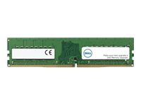 Dell - DDR4 - moduuli - 16 Gt - DIMM 288 nastaa - 3466 MHz / PC4-27700 - puskuroimaton - non-ECC - Päivitys malleihin Alienware Aurora R10, Aurora R12, Aurora Ryzen Edition R14 AB809244