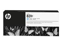 HP 831C - 775 ml - vaalea sinivihreä - alkuperäinen - mustepatruuna malleihin Latex 115, 310, 315, 330, 335, 360, 365, 370, 375, 560, 570 CZ698A